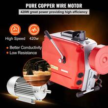 120FT X 7/8 Inch Drain Cleaner Machine, 420W Electric Sewer Snake Auger Manual Feed - With 6 Cutters, 2 Steel Cables (120' X 7/8" And 18' X 3/8") & CW/CCW Control For 1.9" To 6" Pipes - 查看 5