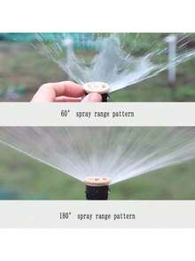 360° Adjustable Automatic Lawn Sprinkler Head - PET Material, Thread Standard, In-Ground Watering System For Efficient Garden & Yard Irrigation - A - View 6