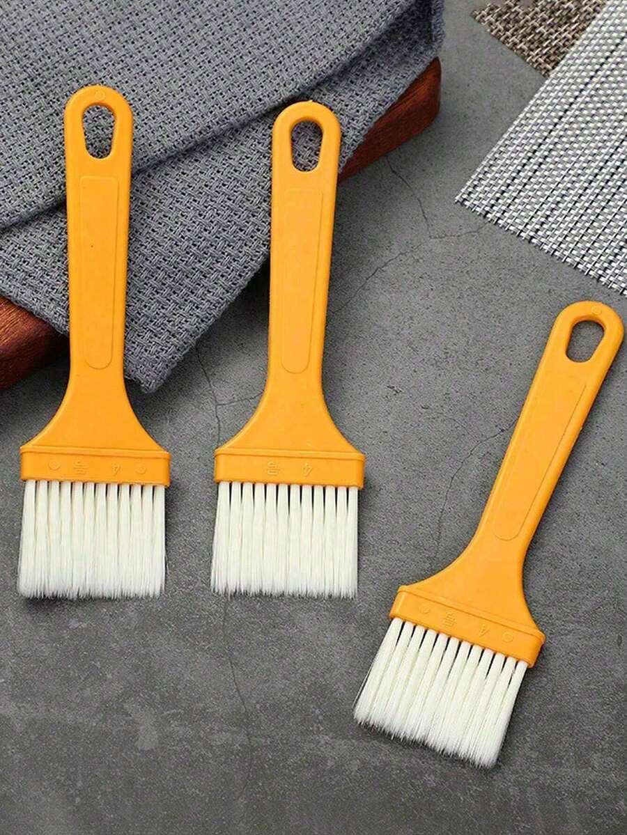 Cọ phết dầu mỡ bằng silicon, cọ phết sốt bánh kếp nhà bếp, chịu nhiệt và chống bám bẩn, thích hợp để phết dầu lên thịt và đồ nướng, phết bơ hoặc sốt lên xúc xích, món tráng miệng, gà tây và các món nướng tại nhà. - Nhiều màu - Xem 1