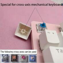 1pc Personalized Cute 3D Little Pig-Shaped Magnetic Keyboard Cap Installed On The Esc Key. DIY Resin Cartoon-Like Simulated Pork Dumpling-Shaped Keyboard Cap. Single Unit. - View 6