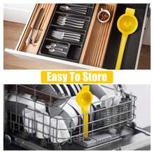 1pc/2pcs, Lemon Juicer, Lemon Juicing Tool, Manual Juicer, Lemon & Lime Juicer, Kitchen Citrus Juicing Tool, Dishwasher , Quick & Easy, Dimensions (8.6in X 3in) - Multicolor - View 7