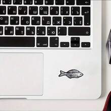 Fish Bone Sticker | Glossy And Waterproof - Light Film - View 2