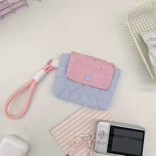 可爱星星CCD化妆包，化妆袋，卫生巾收纳袋，零钱包，旅行CD收纳袋 - 彩色 - 查看 15