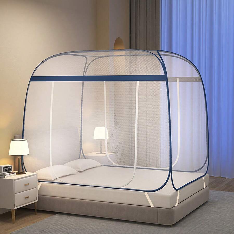Double Door High Density Convenient Mongolian Mosquito Net