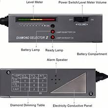 Diamond Tester, High Precision Jewelry Diamond Tester Professional Diamond Tester Pen Jeweler Tool, Suitable For Novices And Experts (Black Diamond Tester) - black - View 3