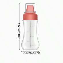 1/2个装挤压式酱料瓶，适用于沙拉酱、番茄酱、蜂蜜、果酱和其他厨房调味品，蚝油挤压瓶 - 彩色 - 查看 8