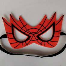 5 piezas Máscaras de disfraz de superhéroe, regalos para fiestas de Halloween y Navidad - Ver 4