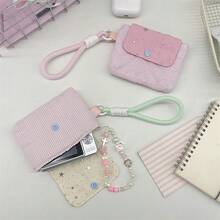 可爱星星CCD化妆包，化妆袋，卫生巾收纳袋，零钱包，旅行CD收纳袋 - 彩色 - 查看 11