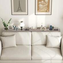 100cm Mesa Recibidor Entrada con Tomacorrientes y Puertos USB,Consola de Entrada,Muebles Consola para Sala,Bufets, Vitrinas y Credenzas,Mesa de Sofá,Barra de Café - Gris Claro - Ver 4