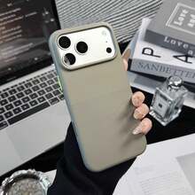 高品质点状内置N52磁吸手机壳，适用于 17 Pro Max、16、15、14、13、12、11、S26 Ultra、S25 Ultra、S24 Ultra、S23 Ultra，防指纹、防摔，支持无线充电，防震PC后盖 - 珠峰黑 - 查看 5