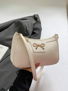 2026 Spring New Arrival Casual Niche Design Underarm Bag, Fashionable Women Handbag With One Shoulder Strap - White - View 9