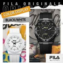 FILA 38-6696 Rugged Mecha Style Sports Quartz Watch 43.5mm Large Dial Silicone Strap 30M Waterproof Couple Wristwatch - one-size - View 7