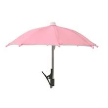 1个手机支架遮阳伞，户外手机固定伞，防雨遮阳伞，手机防反光，小伞 - 彩色 - 查看 7