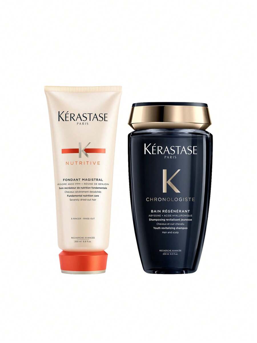 [Bundle] Nutritive Chronologiste Bain Régénérant Shampoo 250 Ml + Fondant Magistral Conditioner 200 Ml - Nutritive - View 1