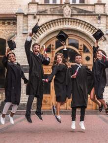 1/3pcs Adjustable Adult Graduation Cap With Tassel, Graduation Party Costume Accessory, Photography Prop - Graduation Cap Tassel - View 7