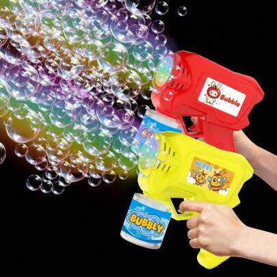 2026 New Cartoon Automatic Bubble Machine - Summer Dopamine Color Scheme. Suitable For Various Themes. Electric Bubble Blower, Rich Foam, Suitable For Summer Outdoor Parties, Suitable For Boys And Girls (4 Cute Animal Patterns) (Batteries And Bubble Solution Not Included)
