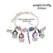 Pulsera del grupo femenino de K-POP "Witch Hunting", mercancía creativa de trío musical de aleación metálica - Multicolor - Ver 22