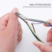 Manicure Cuticle Cutter Steel Pusher 3pcs/Set,Nail Supplies,Nail Tools,Nail Art Tools,Back To School,Nails,Nail Tools For Press On Nails - Nhiều màu 2 - Xem 5