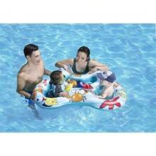 Poolmaster Mommy and US Swimming Pool Baby Rider 2 Child Multicolor - Multicolor - Ver 6