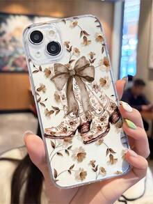 1个西部牛仔花卉拼贴图案透明TPU全包防震防指纹手机壳，兼容Galaxy Galaxy 17/17 Pro/17 Pro Max、16/16 Pro/16 Plus、15/15 Pro Max/15 Pro、11/12/13/14 Pro Max、11 Pro/11 Pro Max、12 Pro/12 Pro Max、13 Pro/13 Pro Max、14 Pro/14 Pro Max，时尚创意设计 - 彩色 - 查看 2