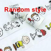 SNOOPY 1pc The 2026 New Popular Shaped Roll Up Sticker, With Cute And Attractive Appearance, Can Be Easily Filled! The Alien Design Is Extremely Innovative, With Fresh And Healing Patterns, Easy To Paste, And Versatile In Use. - Multicolor - View 11