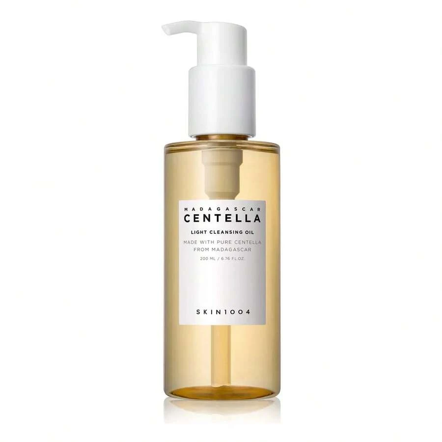 Skin10 04 Madagascar Centella Light Cleansing Oil 200ml Todo Tipo De Piel Noche - Amarillo Mostaza - Ver 1