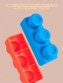 16/21/37/50pcs Large Soft Bite & Boilable Building Blocks, Children Educational Toys With Storage Bin, Suitable For Boys & Girls 3+ Years Old - Multicolor - View 7