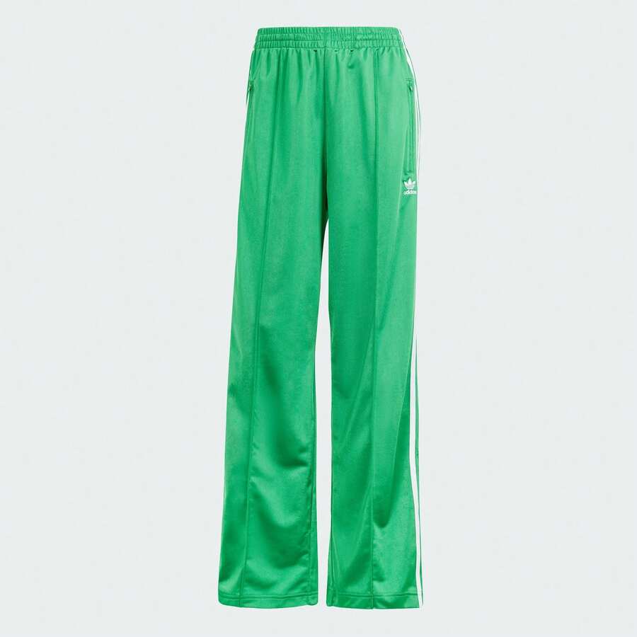 Adidas IP0634 Women's Casual Knit Straight Leg Pants, Suitable For Spring & Autumn Daily Wear - Green - View 1