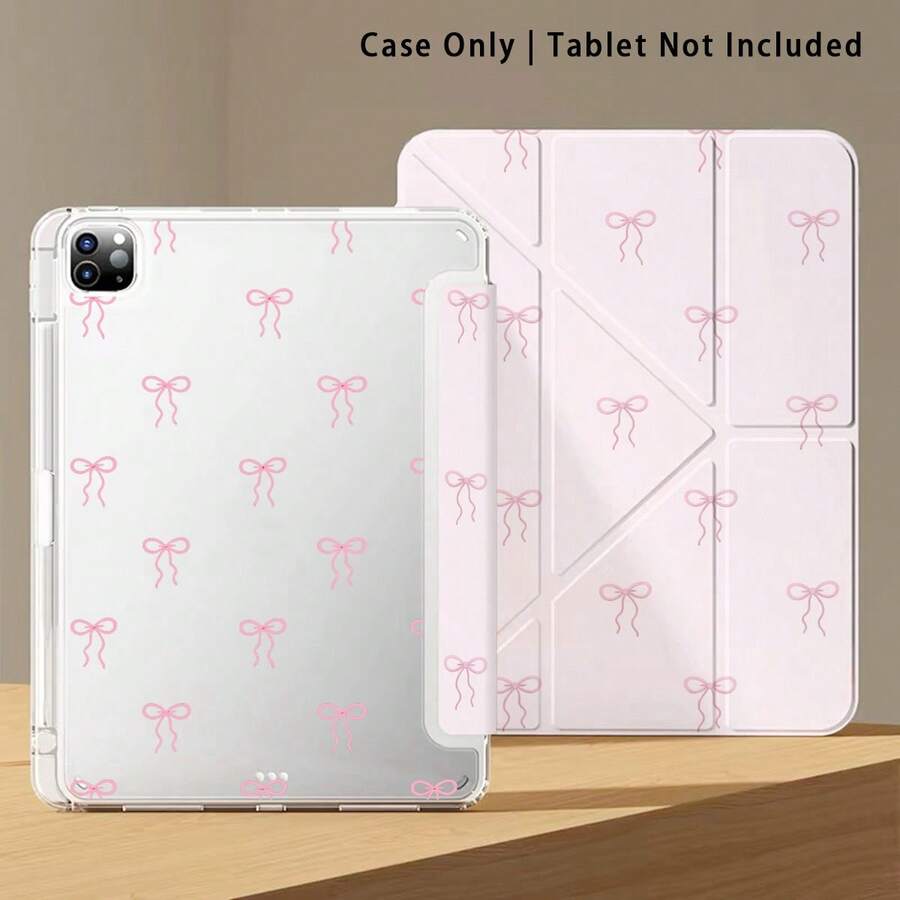 Painted Effect Acrylic Crystal Cover Compatible With Honor Pad, Matepad, Apple 10th Generation/ 11 2025, Apple And Other Popular Models, Suitable For Back To School Season, Valentine's Day - Multicolor - View 1