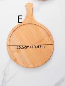 1个木制竹制披萨/水果/甜点/蛋糕托盘 - 彩色 - 查看 10
