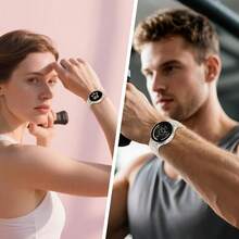 3条装 18mm/20mm/22mm 快拆尼龙编织表带，兼容三星 Galaxy Watch7/6/5/4、Watch GT6/5/4、Watch5 Active/Lite，智能手表配件，透气运动表带，男女通用，易于安装和佩戴 - 3 Pack-6 - 查看 7