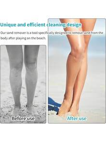 Beach Sand Cleaning Tool, Made Of Skin-Friendly Material, Essential For Beach Vacation And Camping - Multicolor - View 4