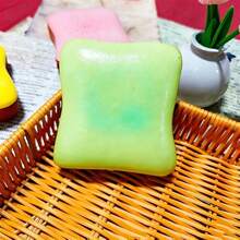 超柔软奶油面包捏捏乐玩具 - 解压、旅行、课堂、小玩具、圣诞文具、捏捏球 - 生日礼物、圣诞礼物、万圣节礼物、完美礼物 - 彩色 - 查看 4