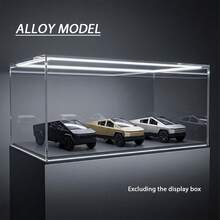 1:36 特斯拉合金车模摆件。三门设计，功能丰富——这款合金模型包含一辆可拆卸的迷你摩托车，可以单独玩耍，为您的收藏增添更多乐趣。——是馈赠亲友或摆放在桌面上的理想之选。 - 彩色 - 查看 11