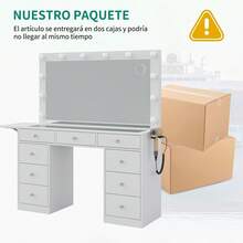 FUSOU Vanities & Vanity Benches - White - View 9