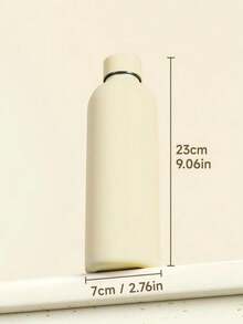 High Quality Double-Layer Vacuum Insulated Stainless Steel Plain Color Creative Small Mouth Sports Water Bottle, Yoga Water Bottle, Portable Coffee Cup, Summer Sports Water Bottle, - Multicolor - View 7