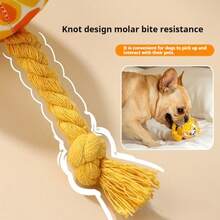 会发出吱吱声的互动式狗狗玩具球，可用于追踪气味和陪伴的咀嚼玩具 - 彩色 - 查看 5