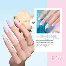 Beetles Spring Gel Polish Set - Fingertip Palette, 32 Colors Valentines Polish Set With Base Top Coat - 20 Colors Dreamy Town - View 4