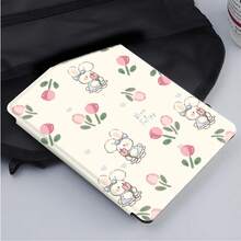 Flower Kindle Reader Protective Case, Cute Rabbit Pattern, Double-Sided Printing, Compatible With Kindle Paperwhite 5th/6th/7th, Paperwhite 10th/11th/12th, Kindle (Colorsoft)/10th/11th/12th And Other Popular Models, Kindle Cover/Kindle Accessories - Multicolor - View 3
