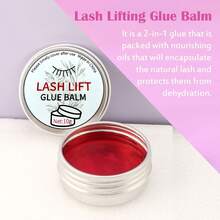 3pcs Lash Lift Rod Adhesive Kit, New Eyelash & Brow Lamination Cream Glue, Scented Strong Hold Solid Paste, Water Soluble & High Viscosity, For Lash Perming & Brow Lamination Tools, Easy To Apply & Fast Drying - Hot Pink - View 5