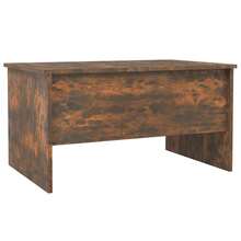 Coffee Table Smoked Oak 80x50x42.5 Cm Engineered Wood - Brown - View 5