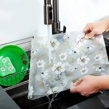 1 Roll EVA Material Apple Pattern Moisture-Proof Mat, Suitable For Refrigerator, Drawer And Kitchen Decoration, Practical And Beautiful, Can Improve Home Neatness And Aesthetics. - Multicolor - View 2