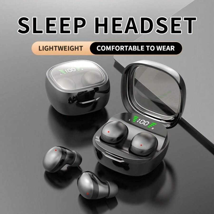 Ew Wireless Earbuds/High-Definition Call Quality/In-Ear Design That Doesn't Press On The Ears While Sleeping/Suitable For Both Men And Women