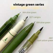 4支复古钢笔套装，速干墨水，书写流畅，兼容多种笔尖，是办公和笔记本的理想之选。 - 套裝 - 查看 9