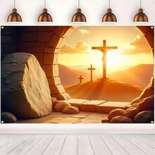 Phông nền banner phẳng 2D, thiết kế banner mang tính biểu tượng cho Thứ Sáu Tuần Thánh, phông nền chụp ảnh, đạo cụ chụp ảnh tiệc tùng, trang trí độc đáo, đạo cụ chụp ảnh, trang trí bối cảnh. Có nhiều kiểu dáng và kích cỡ để lựa chọn. - 1 - Xem 7