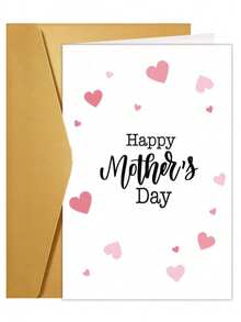 1 Thiệp chúc mừng Ngày của Mẹ - Món quà Ngày của Mẹ đơn giản, thiết kế kiểu chữ viết tay trang nhã với những điểm nhấn đầy tình cảm, hoàn hảo dành tặng mẹ, bà, vợ từ con gái hoặc con trai. - A - Xem 6