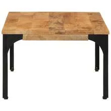 Coffee Table 100x55x35 Cm Solid Wood Mango - Brown - View 3