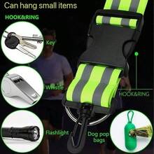 1-4 chiếc dây đeo vai/eo phản quang điều chỉnh được, dây đeo cổ tay có khóa bấm, thích hợp cho chạy bộ/đạp xe/leo núi/các hoạt động thể thao ngoài trời ban đêm. - Nhiều màu - Xem 4