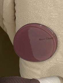 1个复古棕色英文圆形可伸缩折叠慵懒手机支架，兼容苹果手机，简约美学粘性支架 - 彩色 - 查看 16