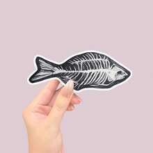 Fish Bone Sticker | Glossy And Waterproof - Light Film - View 9